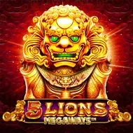 5 Lions Megaways slot bij Pino Casino
